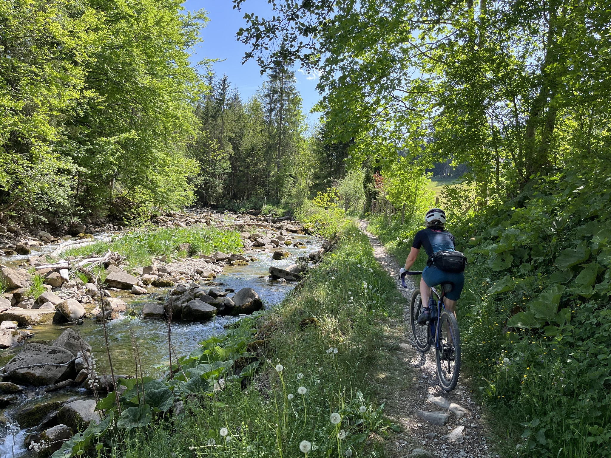 Gravelbike Gravel Bike Voralpen Naturpark Gantrisch Bern