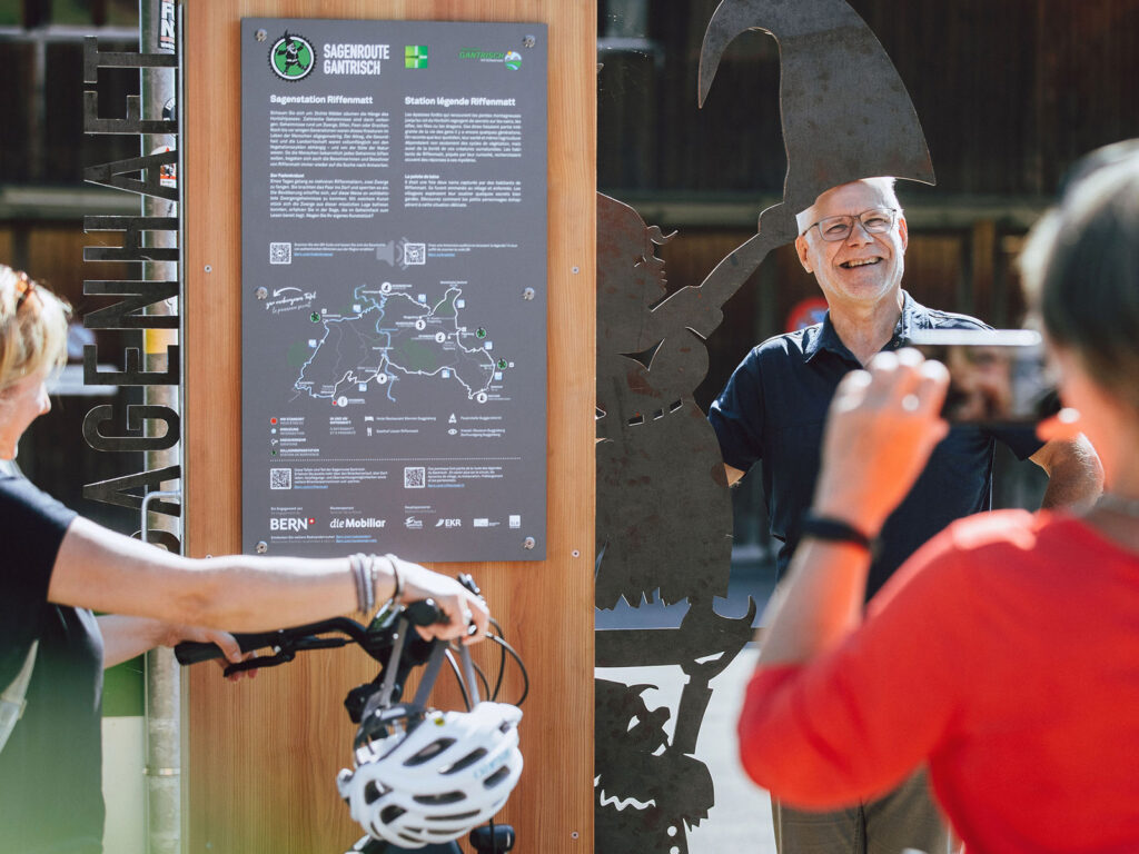 Sagenroute Gantrisch Naturpark Radwandern E-Bike Veloroute Veloferien Bern