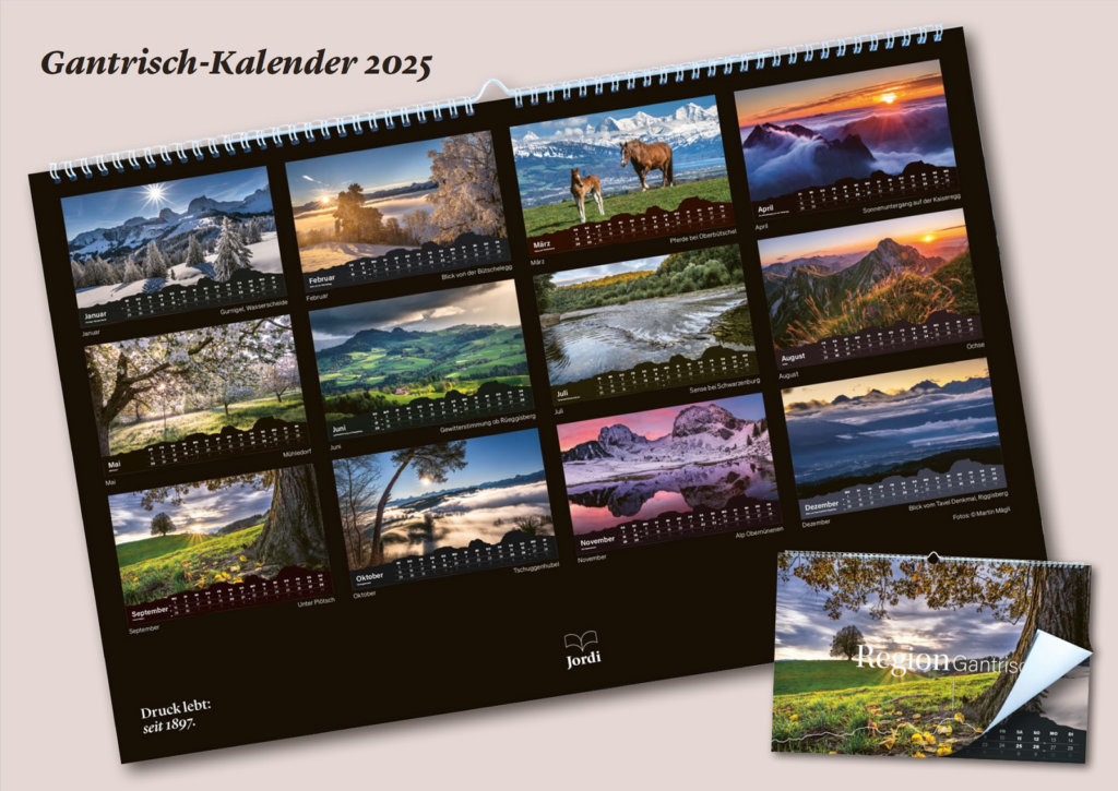 Gantrisch Kalender 2025 Inhalt