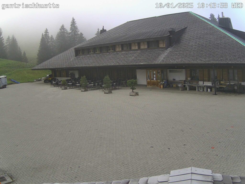 Webcam Gantrischhütte, 01.10.2025, 10:43 Uhr