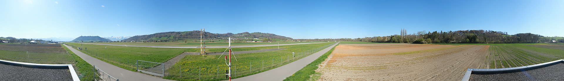 Belp Flughafen 360° Kamera, 07.04.2026, 10.20 Uhr