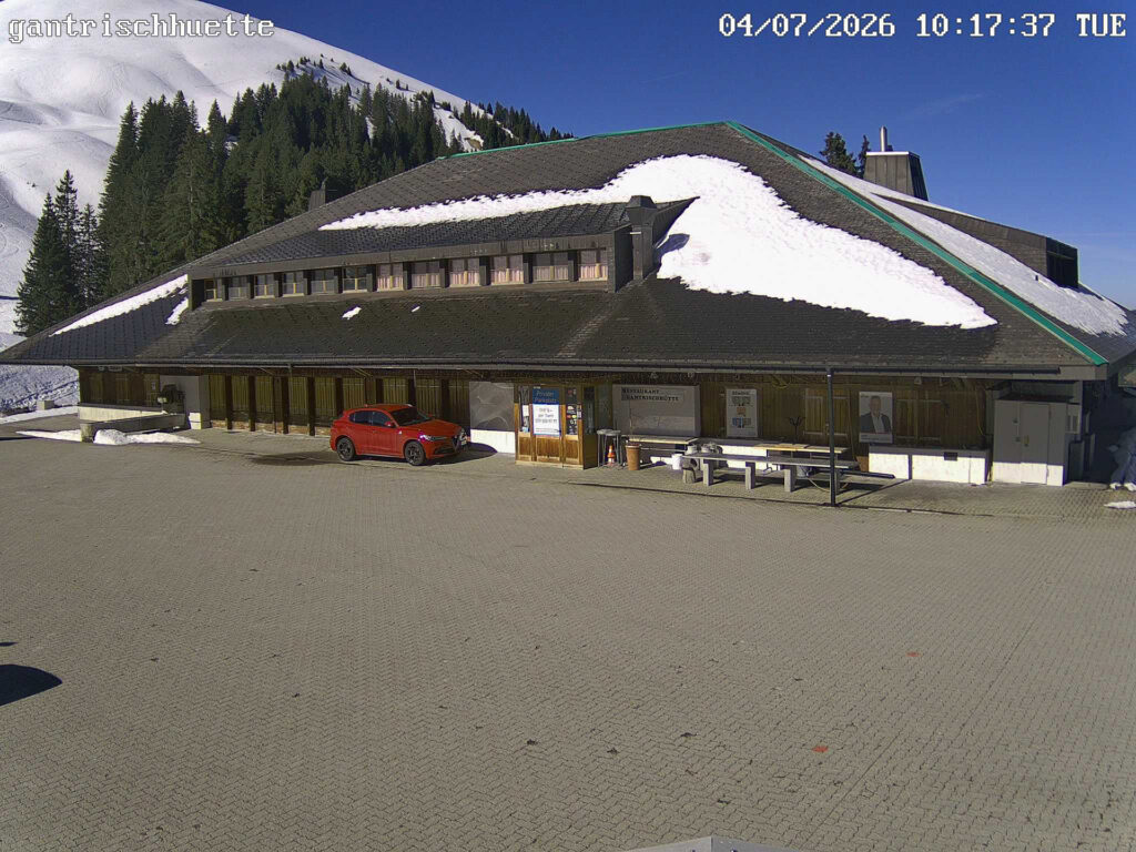 Webcam Gantrischhütte, 07.04.2026, 10.17 Uhr