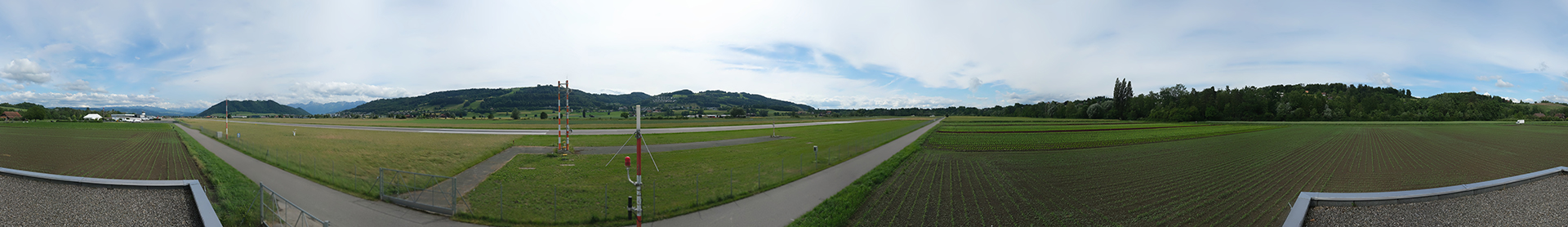 Belp Flughafen 360° Kamera, 03.06.2026, 16.50 Uhr