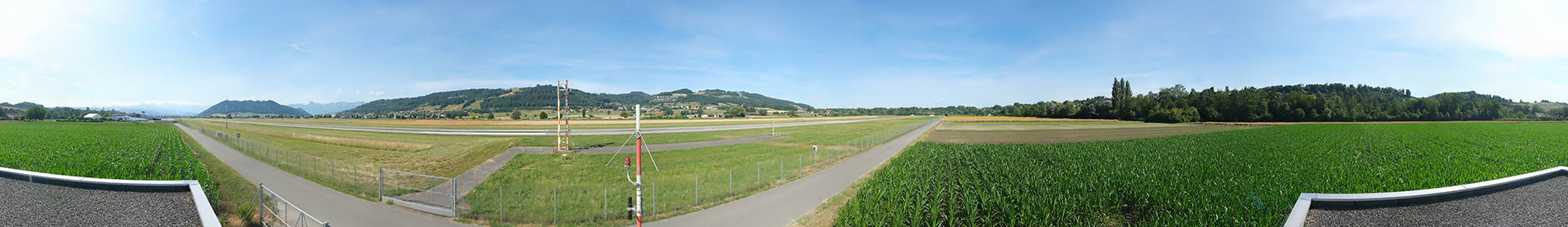 Belp Flughafen 360° Kamera, 06.07.2026, 10.10 Uhr