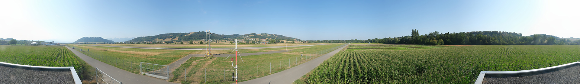 Belp Flughafen 360° Kamera, 04.08.2026, 09.30 Uhr