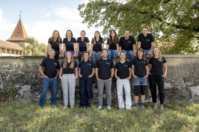 Teamfoto vom Naturpark Gantrisch