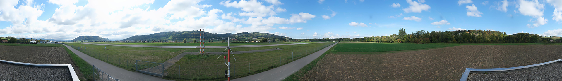 Webcam beim Flughafen Bern in Belp 